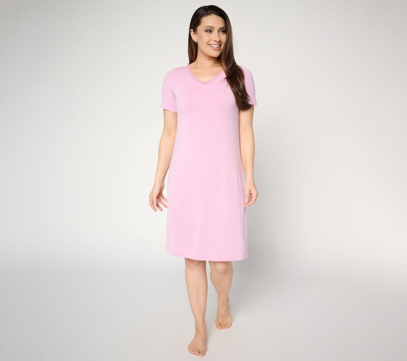 Modern Soul x Anybody Soothing Knit Jersey Dress w/ Support System — Main view