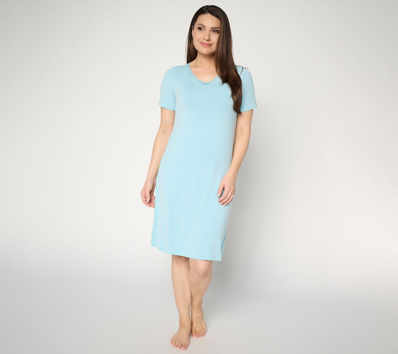 Modern Soul x Anybody Soothing Knit Jersey Dress w/ Support System — View 12