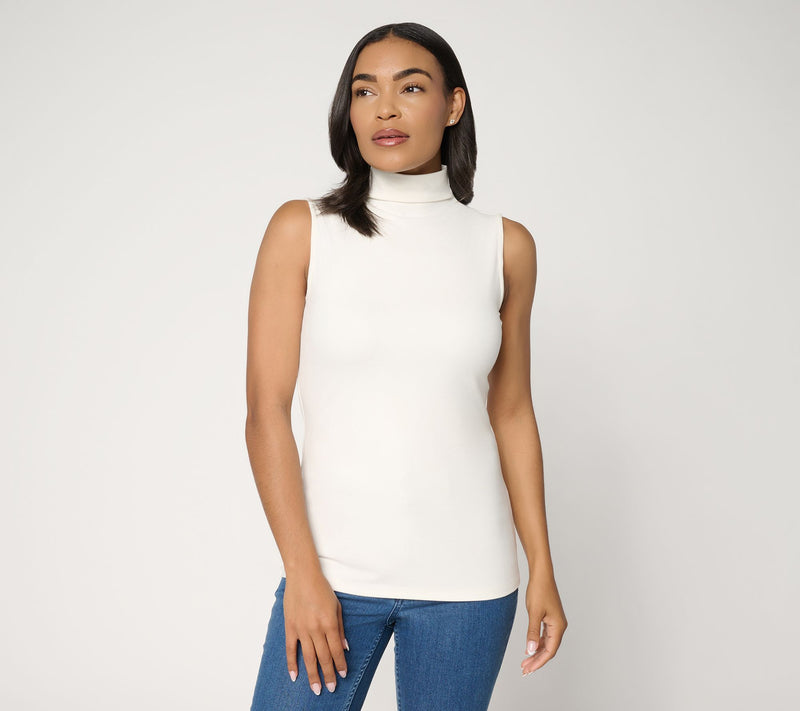 Mally Roncal Refined Foundation Sleeveless Knit Top — View 13