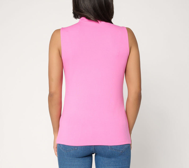 Mally Roncal Refined Foundation Sleeveless Knit Top — View 4