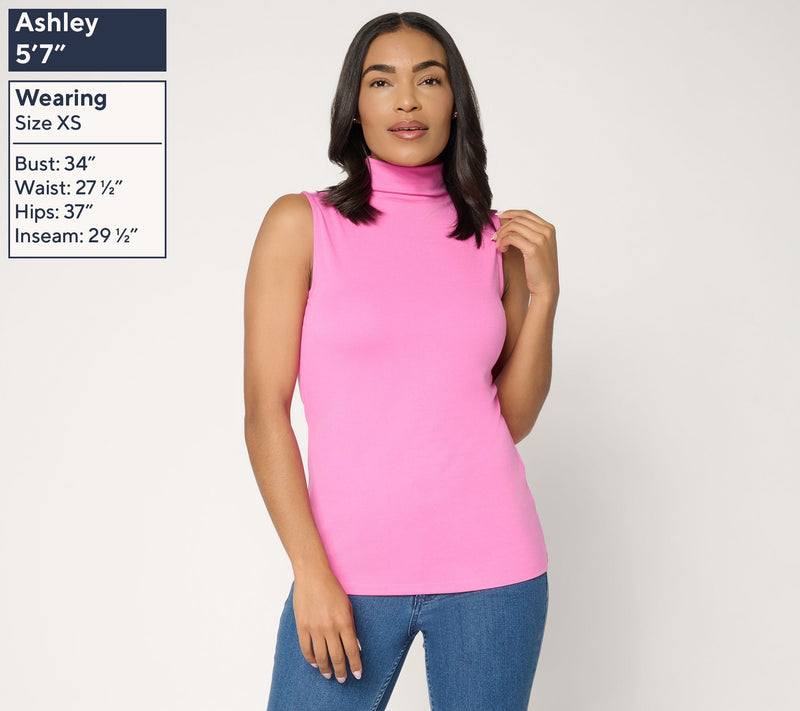 Mally Roncal Refined Foundation Sleeveless Knit Top — View 3