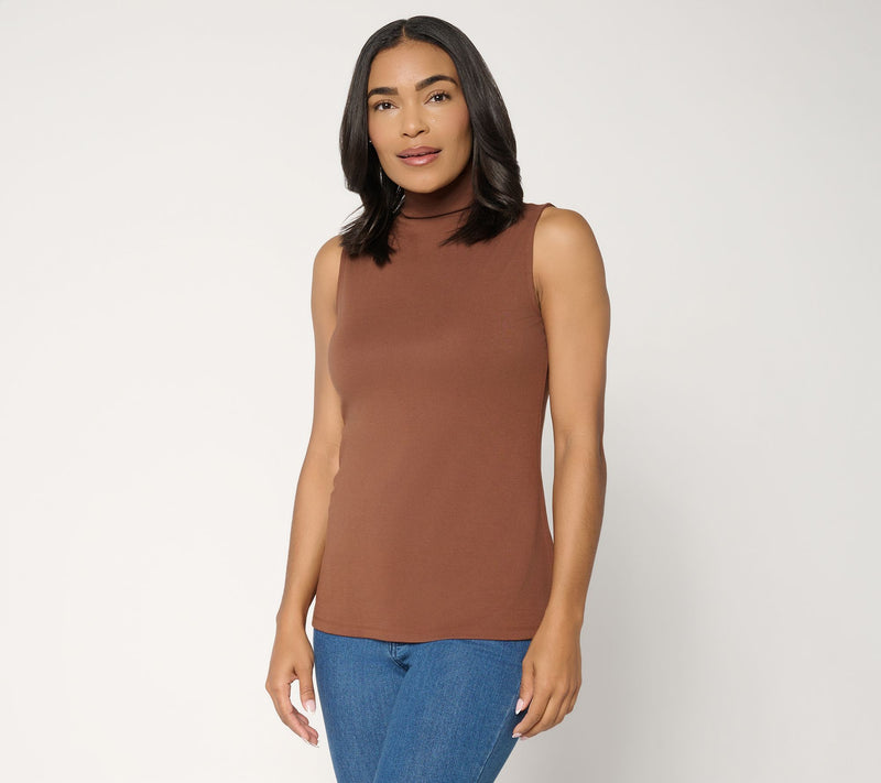 Mally Roncal Refined Foundation Sleeveless Knit Top — View 14