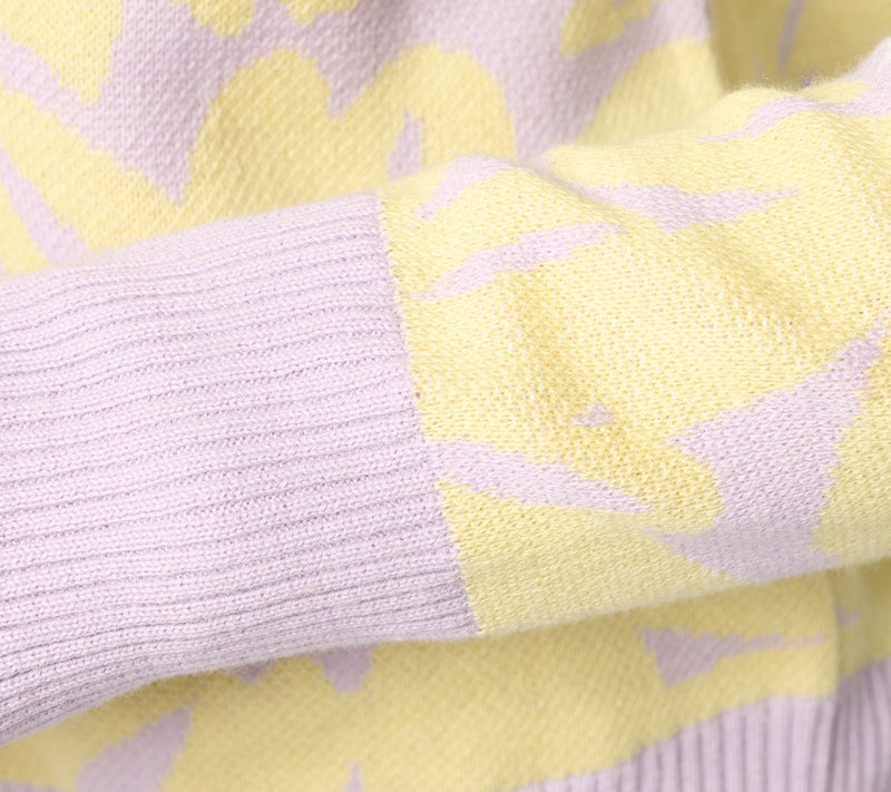 AnyBody Cotton Jacquard Crew Neck Pullover Sweater — View 6