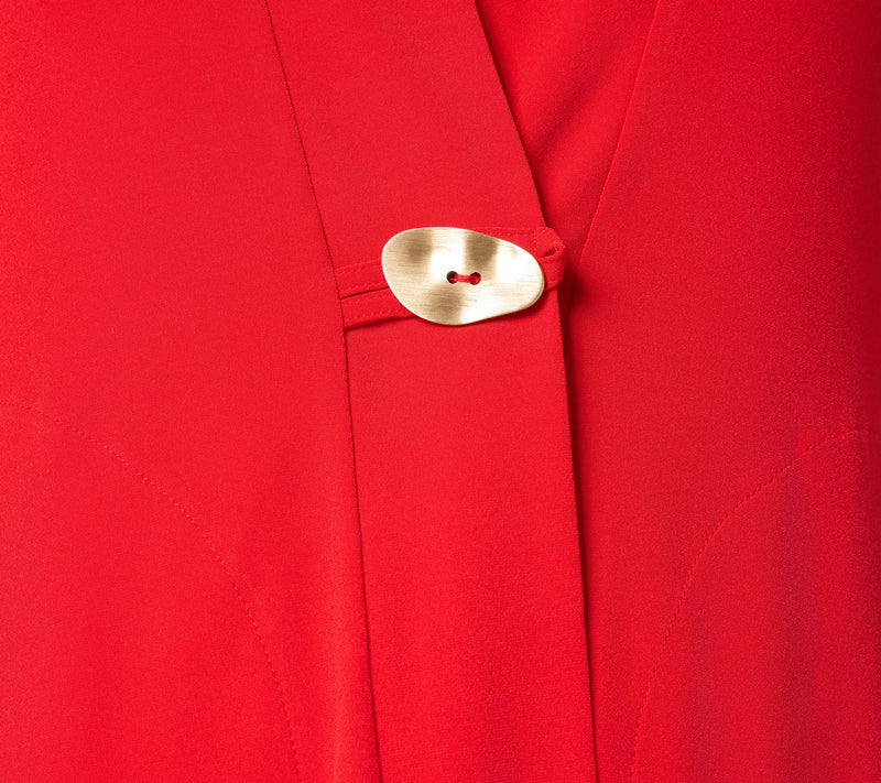 Susan Graver Regular Liquid Knit Cardigan w/ Novelty Button — View 14