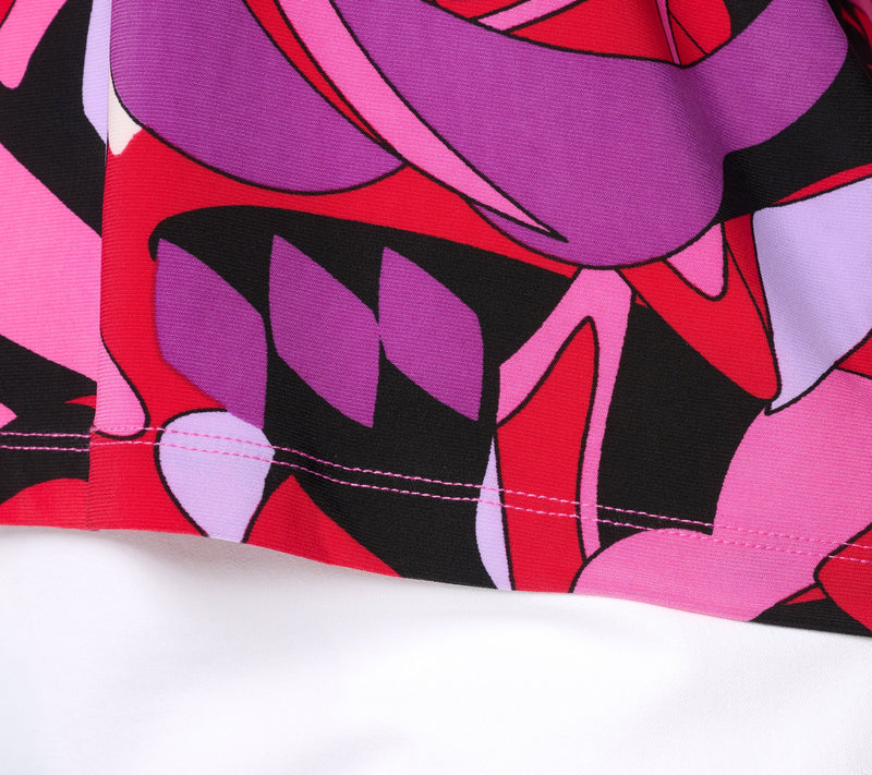 Women with Control Printed Como Jersey Top — View 6