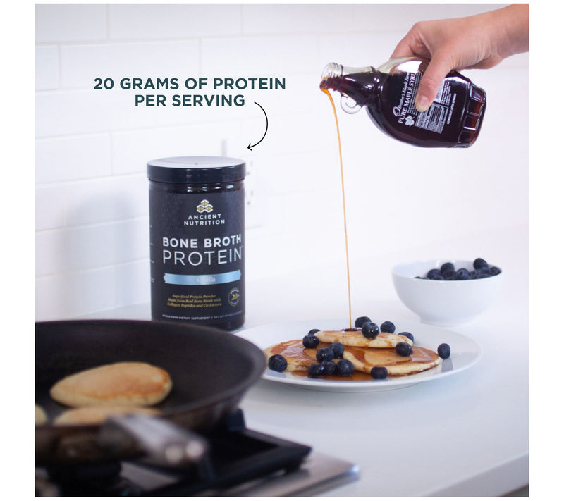 Ancient Nutrition Bone Broth with Collagen Protein 20-Serv — View 3