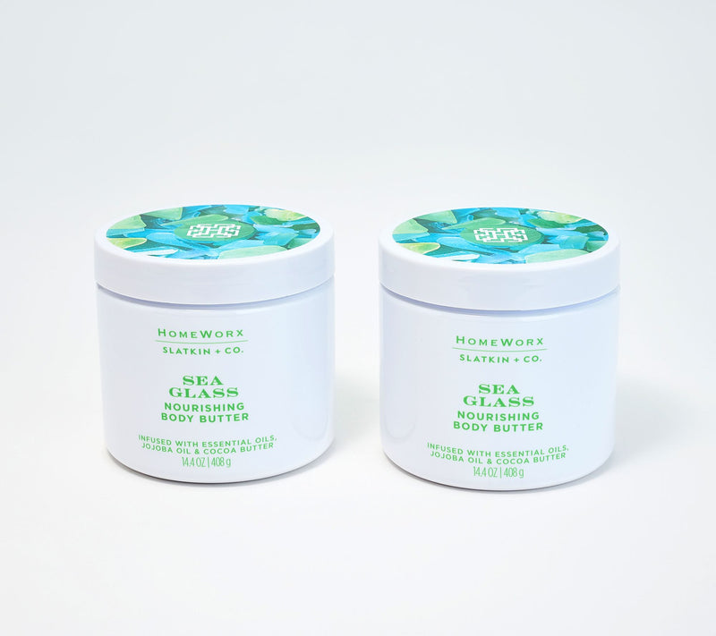 Homeworx by Slatkin + Co. Spring Getaway 14.4 oz Body Butter Duo — View 3