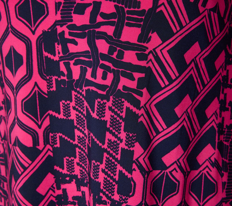 Women with Control Regular Printed Top and Solid Pant Knit Set — View 13