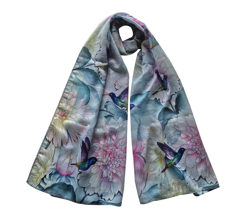 Anuschka Printed 24" x 72" Chiffon Scarf — View 38