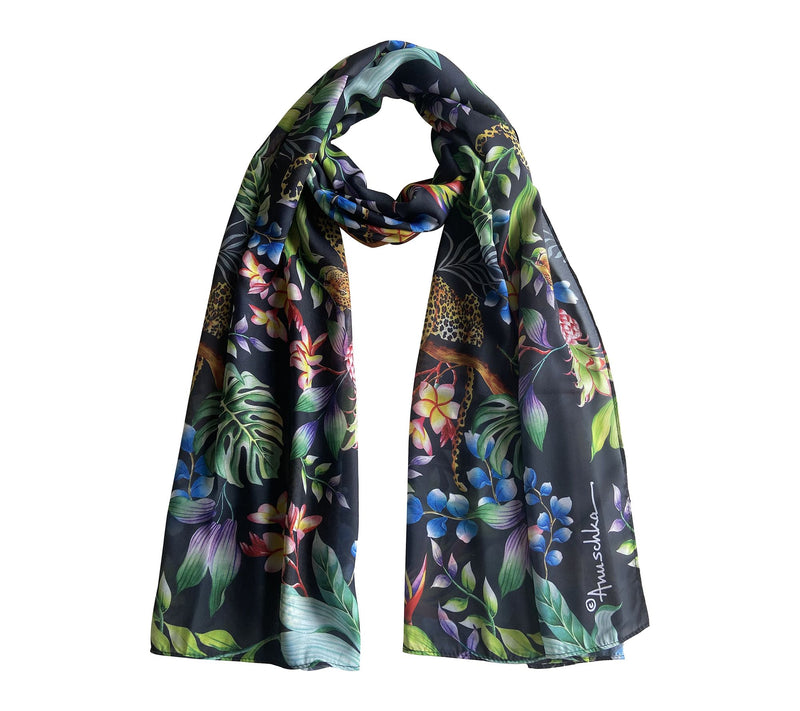 Anuschka Printed 24" x 72" Chiffon Scarf — View 48