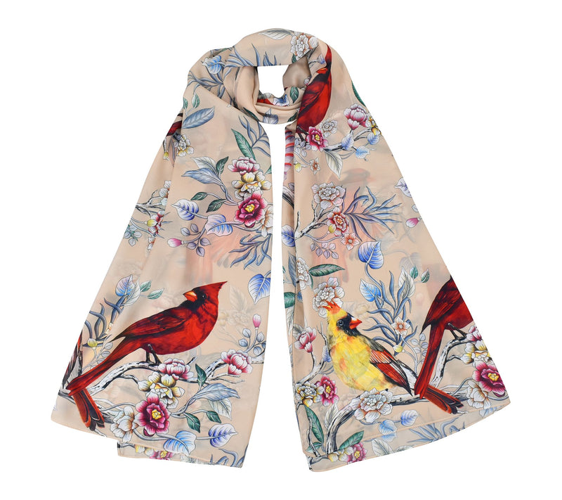 Anuschka Printed 24" x 72" Chiffon Scarf — View 50