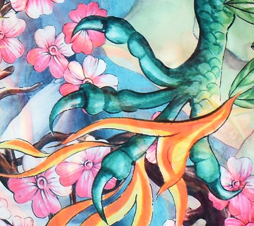 Anuschka Printed 24" x 72" Chiffon Scarf — View 31