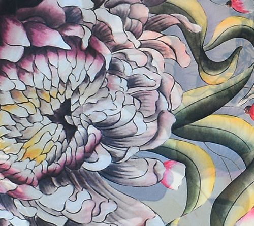 Anuschka Printed 24" x 72" Chiffon Scarf — View 32