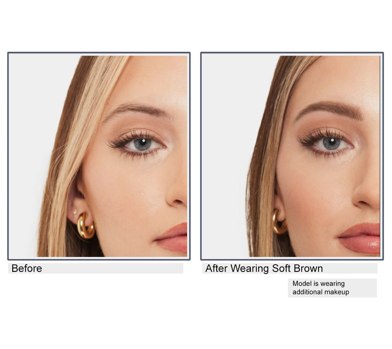 Madluvv Brow Stamp, 9 Stencils & Highlighter Kit with Bag — View 4