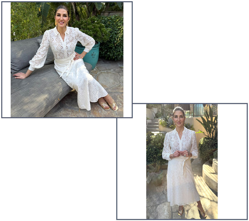BEAUTIFUL by Lawrence Zarian Petite Lace Pull On Skirt — View 13