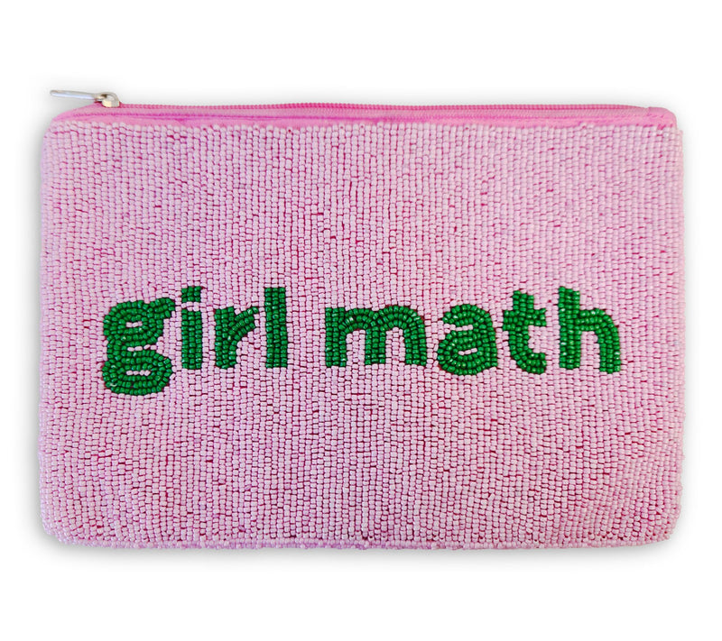 By The Edit Beaded Zip Pouch — Main view
