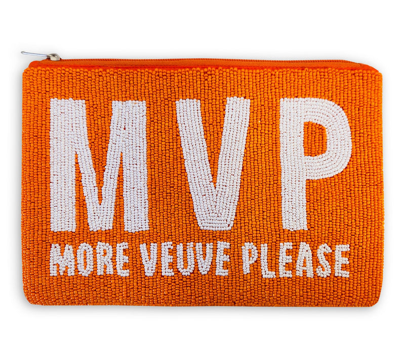 By The Edit Beaded Zip Pouch — View 15