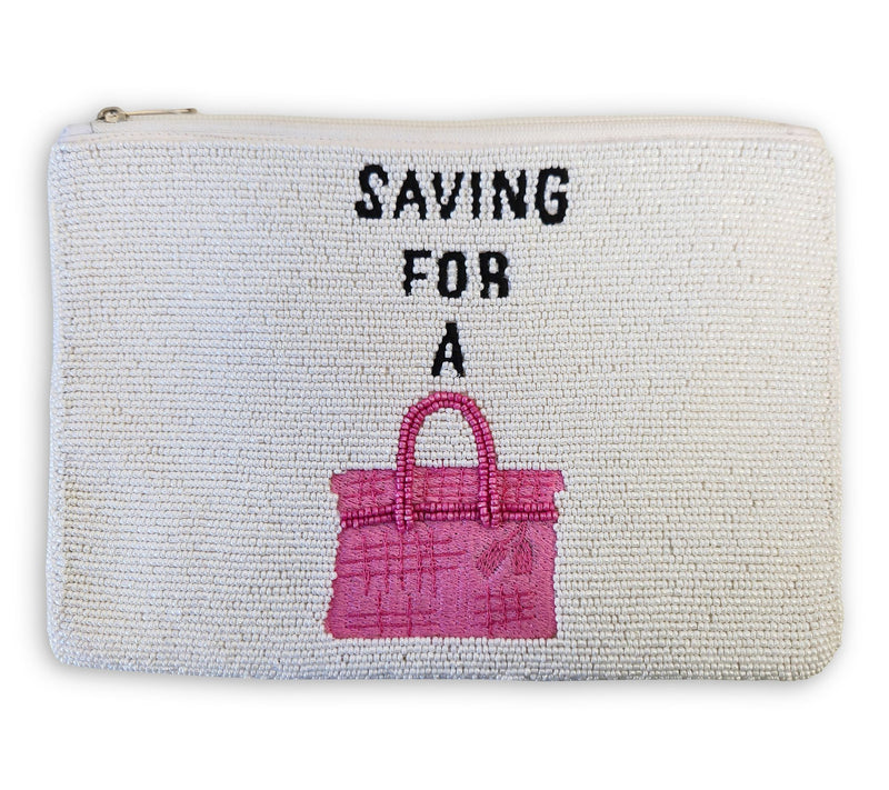 By The Edit Beaded Zip Pouch — View 17