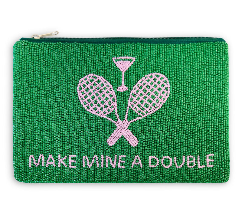By The Edit Beaded Zip Pouch — View 18