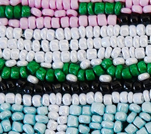 By The Edit Beaded Zip Pouch — View 10