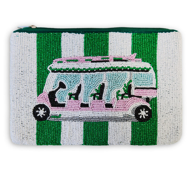 By The Edit Beaded Zip Pouch — View 19