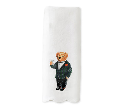 By The Edit Scalloped Edge Kitchen Towel - BearEdition