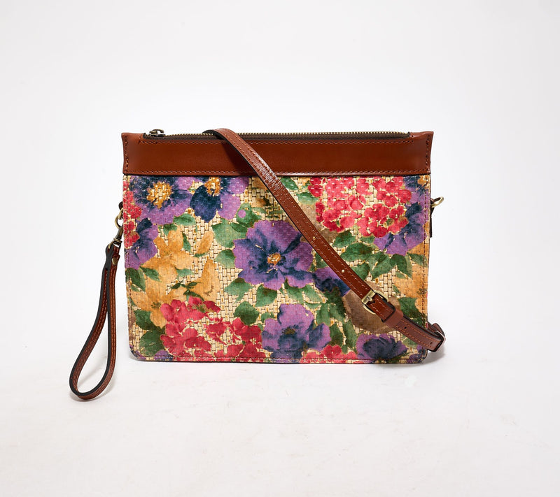 Patricia Nash Leather Yvette Wristlet Crossbody — View 7