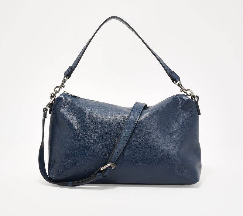 Patricia Nash Maura Crossbody in Leather or Suede — View 5