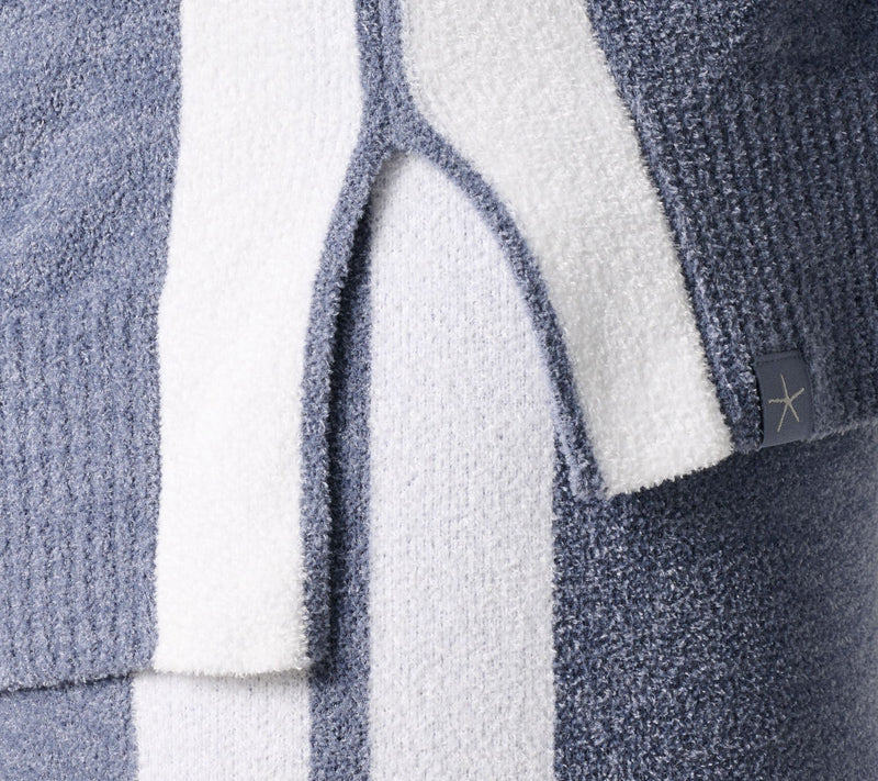 Barefoot Dreams CozyChic Ultra Lite Contrast Stripe Hoodie — View 6