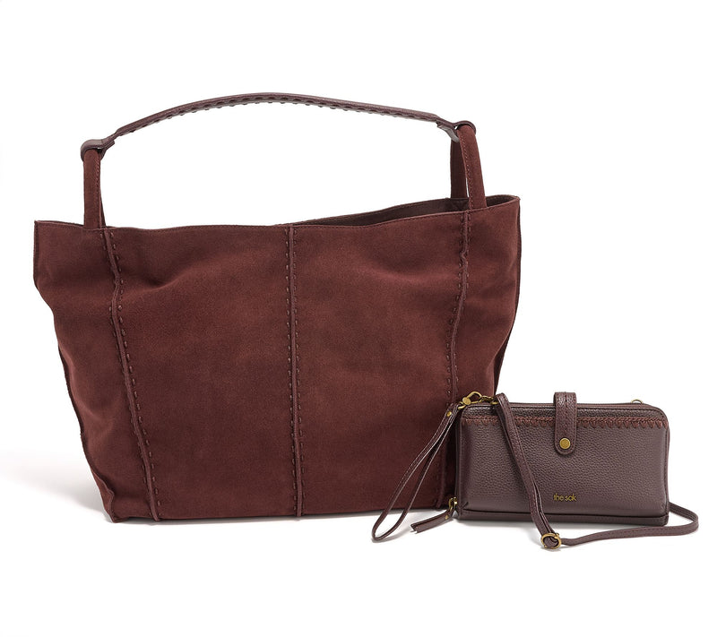 The Sak Los Feliz Large Leather Tote & Iris Phone Crossbody Set — View 19