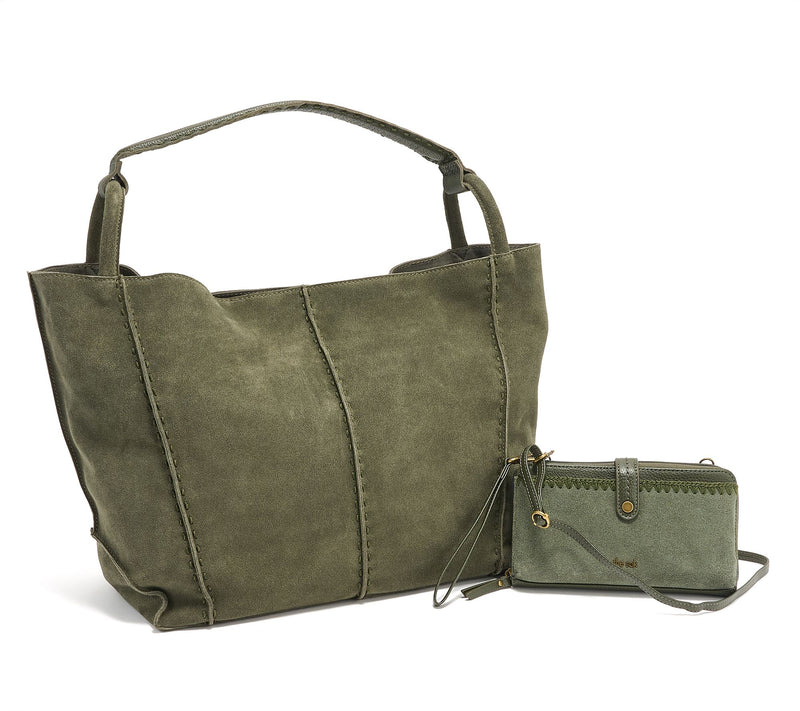 The Sak Los Feliz Large Leather Tote & Iris Phone Crossbody Set — View 21
