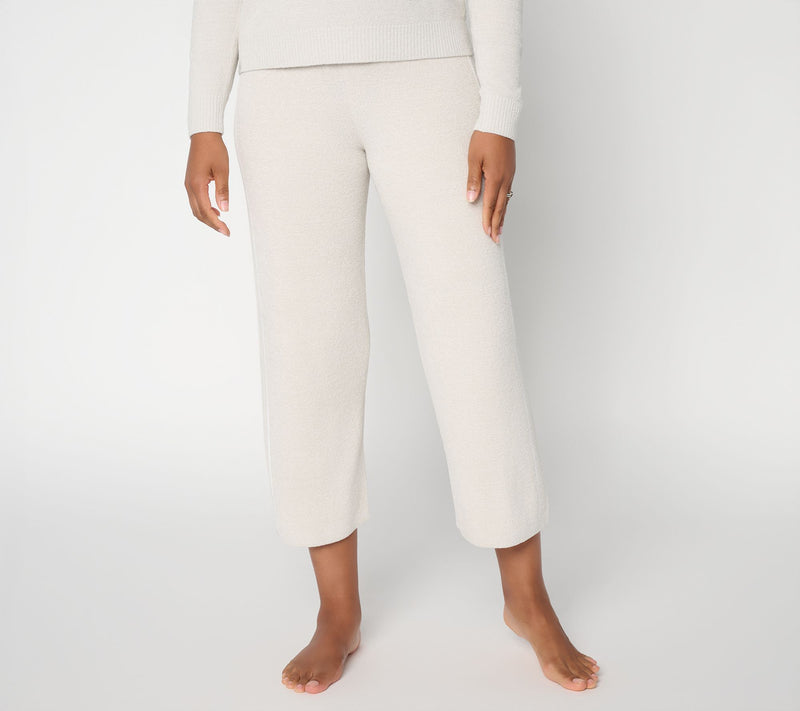 Barefoot Dreams Reg. CozyChic Ultra Lite Side Stripe Crop Pant — View 12