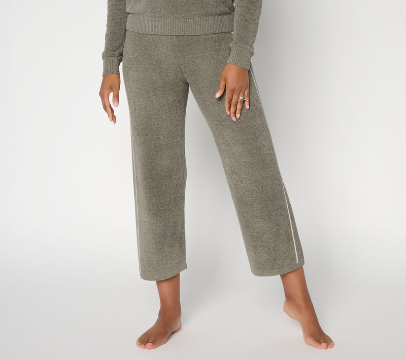 Barefoot Dreams Reg. CozyChic Ultra Lite Side Stripe Crop Pant — View 14