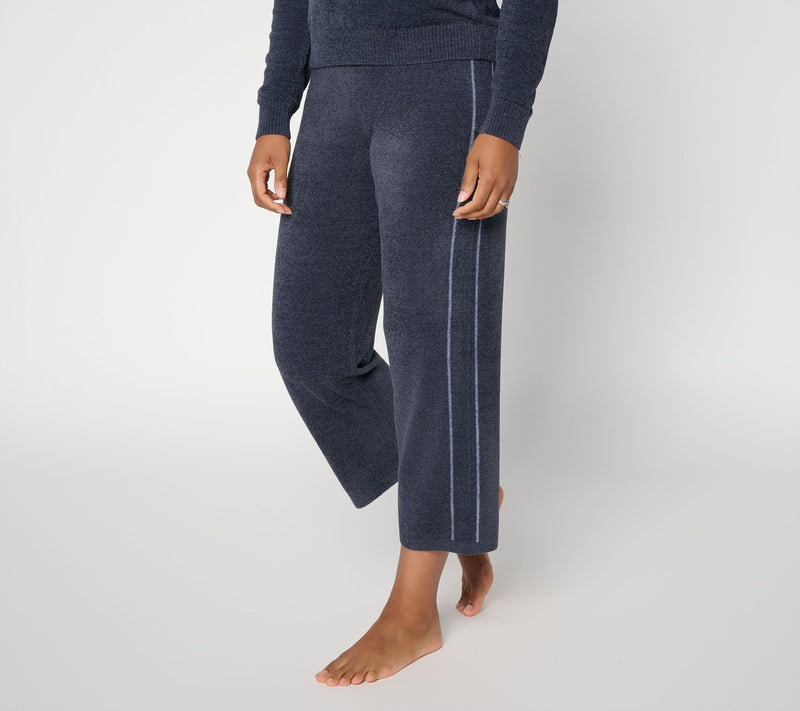 Barefoot Dreams Reg. CozyChic Ultra Lite Side Stripe Crop Pant — View 15