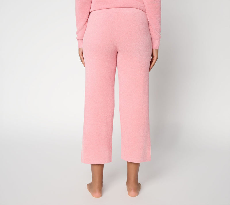 Barefoot Dreams Tall CozyChic Ultra Lite Side Stripe Crop Pant — View 4