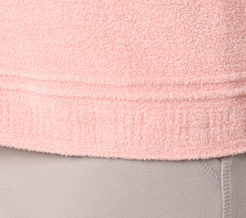 Barefoot Dreams CozyChic Ultra Lite Textured Trim Cardigan — View 6