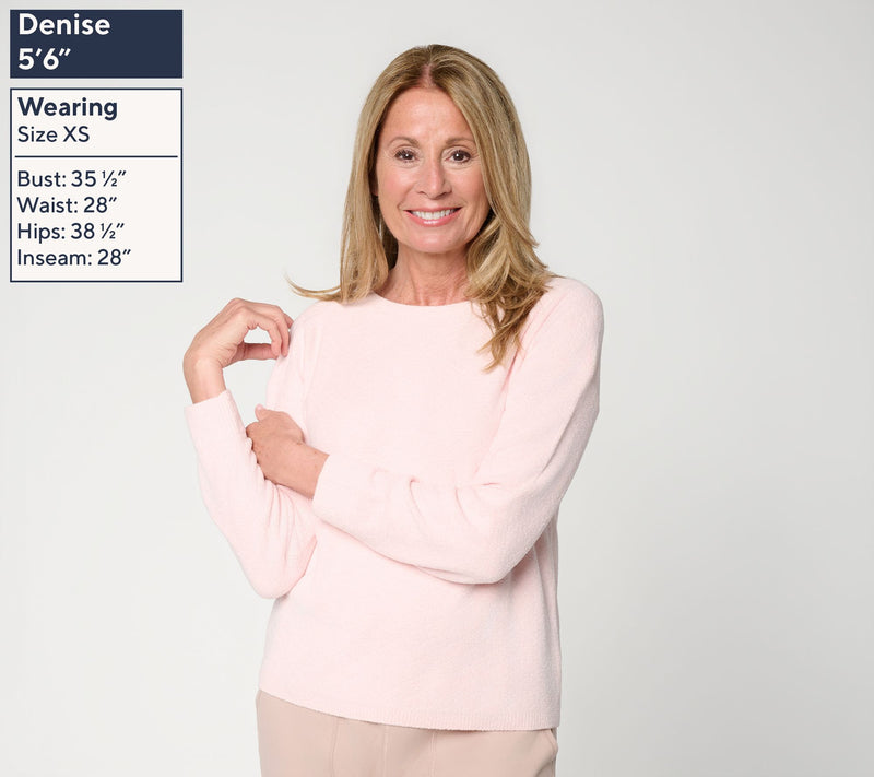 Barefoot Dreams CozyChic Ultra Lite Diamond Quilt Pullover — View 2