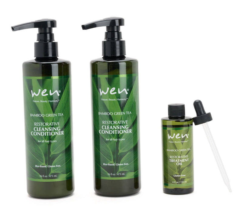 WEN by Chaz Dean Rice Cleansing Duo with Treatment Oil — Main view
