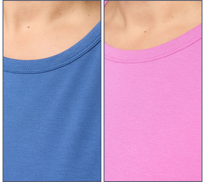 AnyBody Cozy Knit Jersey Pack of 2 Tees — View 14