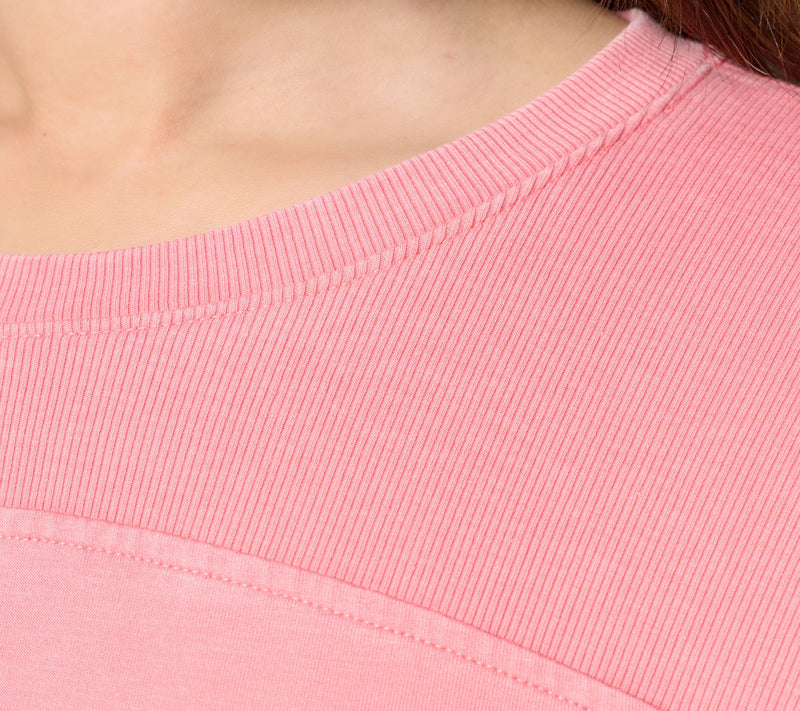 AnyBody Beach Wash French Terry Pullover — View 6