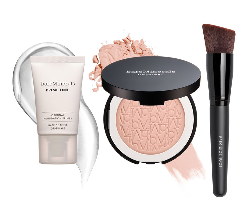 bareMinerals Original Pressed Powder Foundation Primer & Brush — View 23