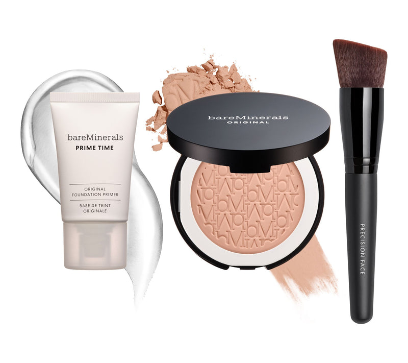 bareMinerals Original Pressed Powder Foundation Primer & Brush — View 27