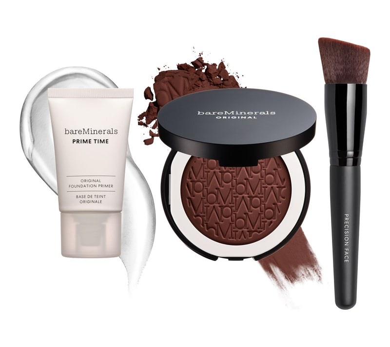 bareMinerals Original Pressed Powder Foundation Primer & Brush — View 61