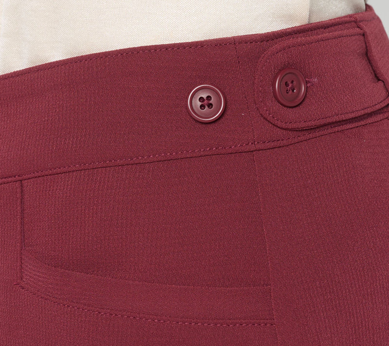 BEAUTIFUL by Lawrence Zarian Petite Wide Leg Adjustable Waist Pant — View 14