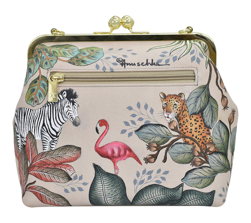Anuschka Painted Leather Frame Crossbody — View 2