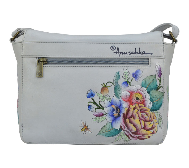 Anuschka Painted Leather Flap Crossbody — View 2