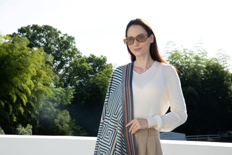 Youzey The Roxie Geometric Sunglasses — View 7