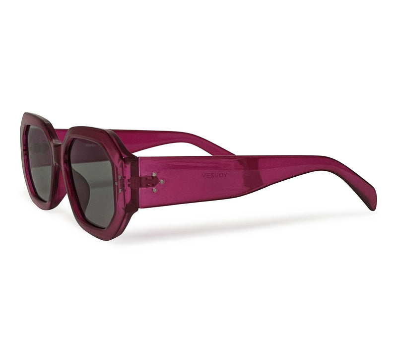Youzey The Roxie Geometric Sunglasses — View 2