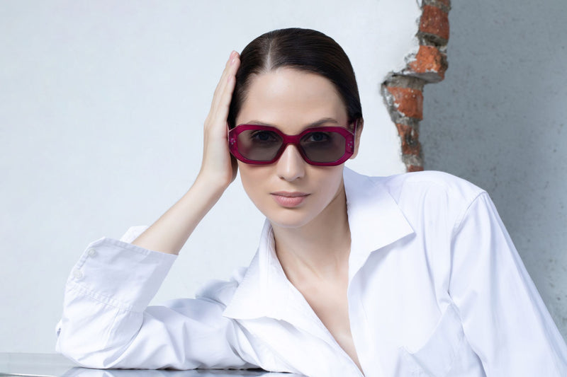 Youzey The Roxie Geometric Sunglasses — View 4