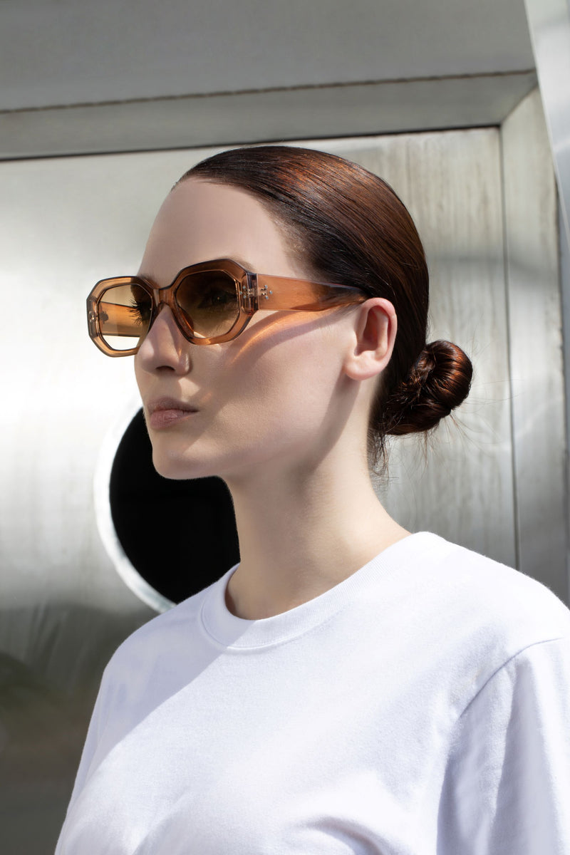 Youzey The Roxie Geometric Sunglasses — View 8